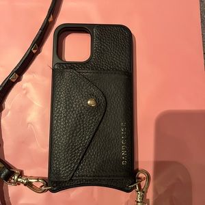 Bandolier iPhone 11 Pro case and studded strap